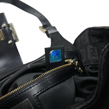 Load image into Gallery viewer, Fendi Zucca Tonal Hobo Baguette Canvas Shoulder Bag - O/S