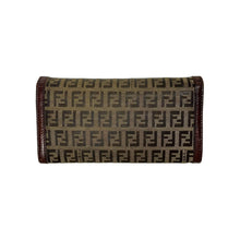 Load image into Gallery viewer, Fendi Zucca Print Canvas Long Wallet - O/S