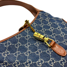 Load image into Gallery viewer, Gucci Jackie 1961 GG Denim Bag - O/S