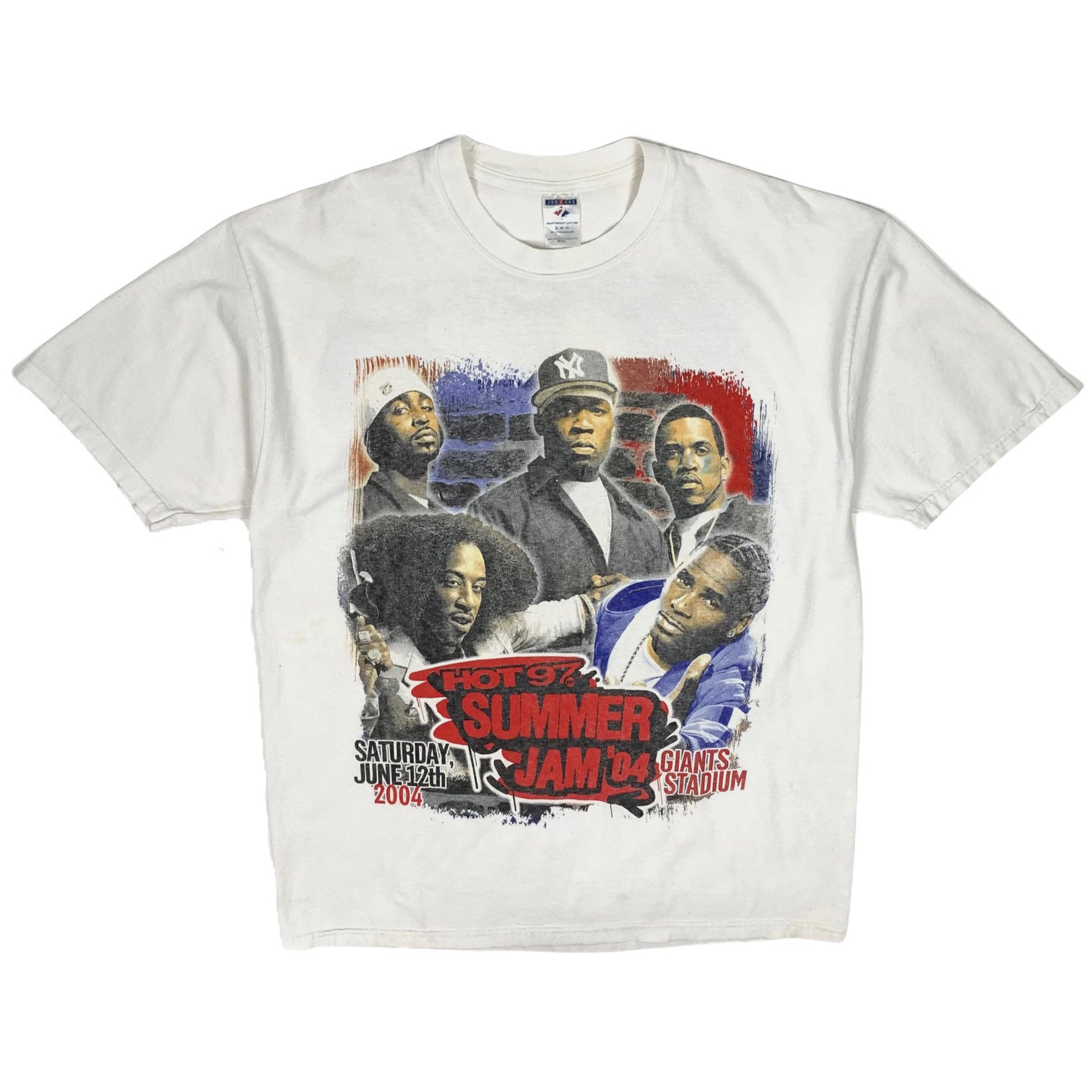 2004 Hot 97 Summer Jam Rap Tee - Size XL