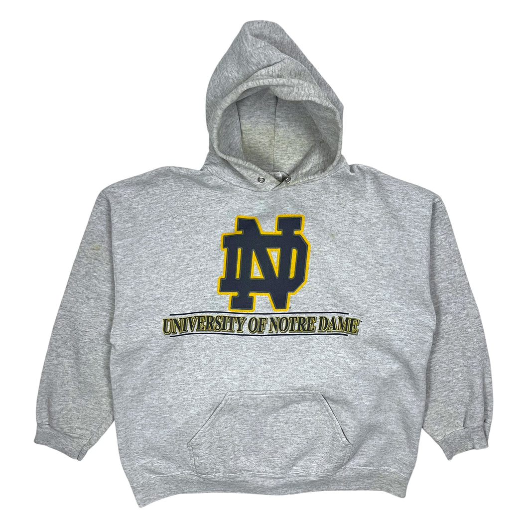 University Of Notre Dame Pull Over Hoodie - Size M