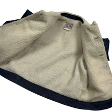 Load image into Gallery viewer, Lee Storm Rider Sherpa Lined USA Made Denim Jacket - Size L

