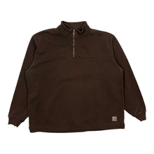 Load image into Gallery viewer, Carhartt Quarter Zip Pullover Sweatshirt - Size XXL
