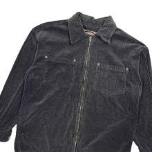 Load image into Gallery viewer, Corduroy Riveted Zip Up - Size M/L
