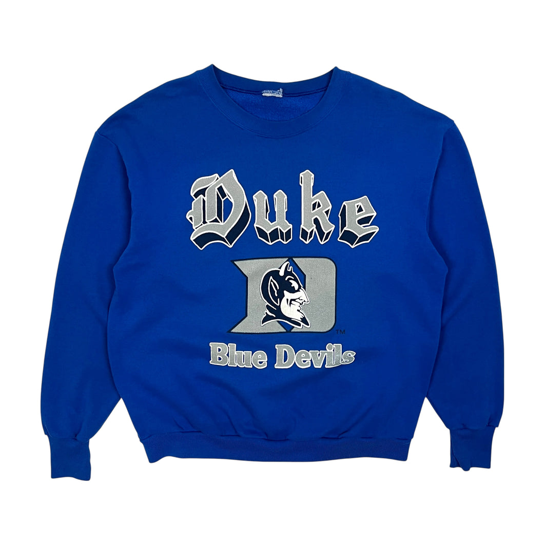 Duke Blue Devils Crewneck Sweatshirt - Size L/XL