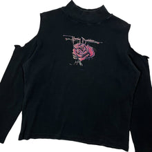 Load image into Gallery viewer, 1995 Women&#39;s Harley-Davidson Rose Drop Shoulder Mock Neck - Size XL
