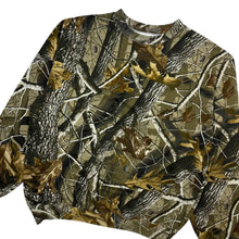 Load image into Gallery viewer, Realtree Hardwoods Camo Crewneck Sweatshirt - Size L/XL
