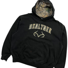 Load image into Gallery viewer, Realtree Camo Spell Out Hoodie - Size XL
