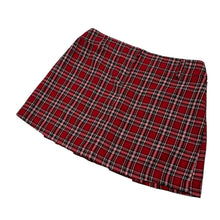 Load image into Gallery viewer, Women&#39;s Brody Jeans Pleated Plaid Wool Skirt - Size S

