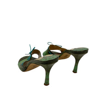 Load image into Gallery viewer, Jimmy Choo London Karung Lizard Skin Kitten Heels - Size 38
