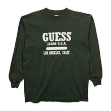 Load image into Gallery viewer, 1993 Guess Jeans USA Puff Print Longsleeve - Size XXL
