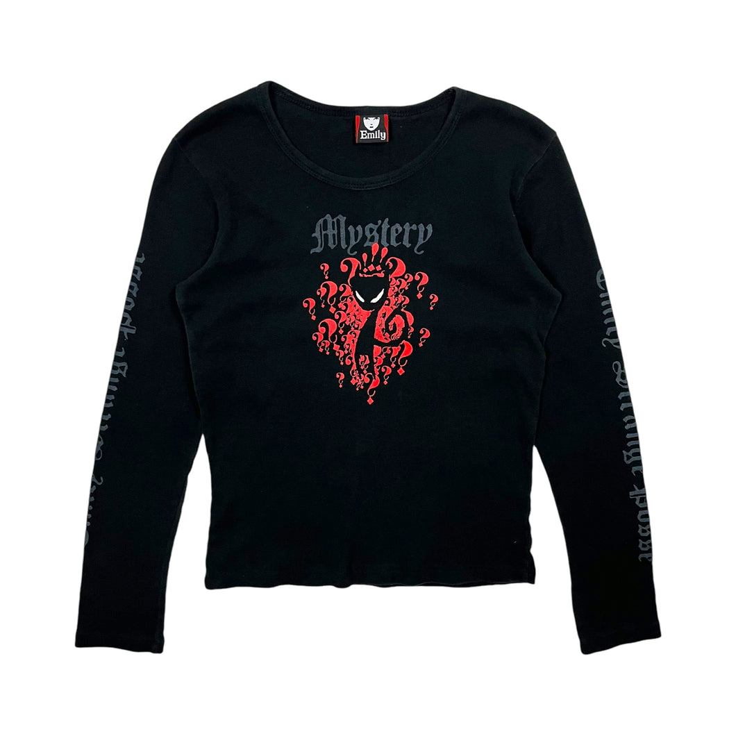 Women's Emily The Strange Mystery Long Sleeve - Size M