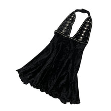 Load image into Gallery viewer, Women's Velvet Studded Dress - Size S
