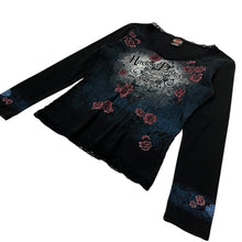 Load image into Gallery viewer, Women&#39;s Harley-Davidson Lace Floral Long Sleeve - Size M

