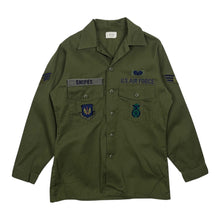 Load image into Gallery viewer, 1985 US Air Force OG-507 Utility Shirt - Size L/XL
