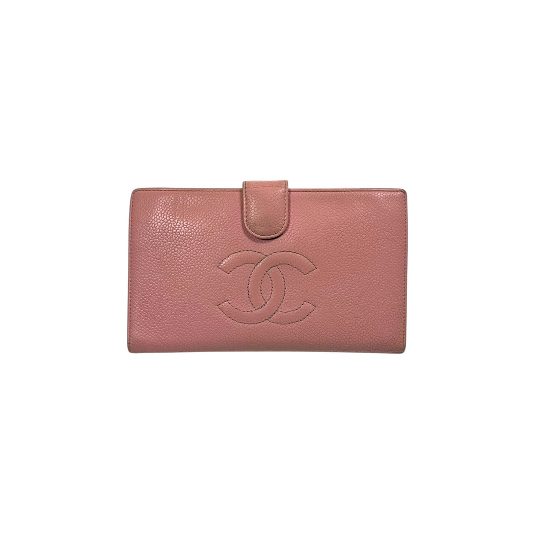 Chanel Caviar Leather Wallet - O/S
