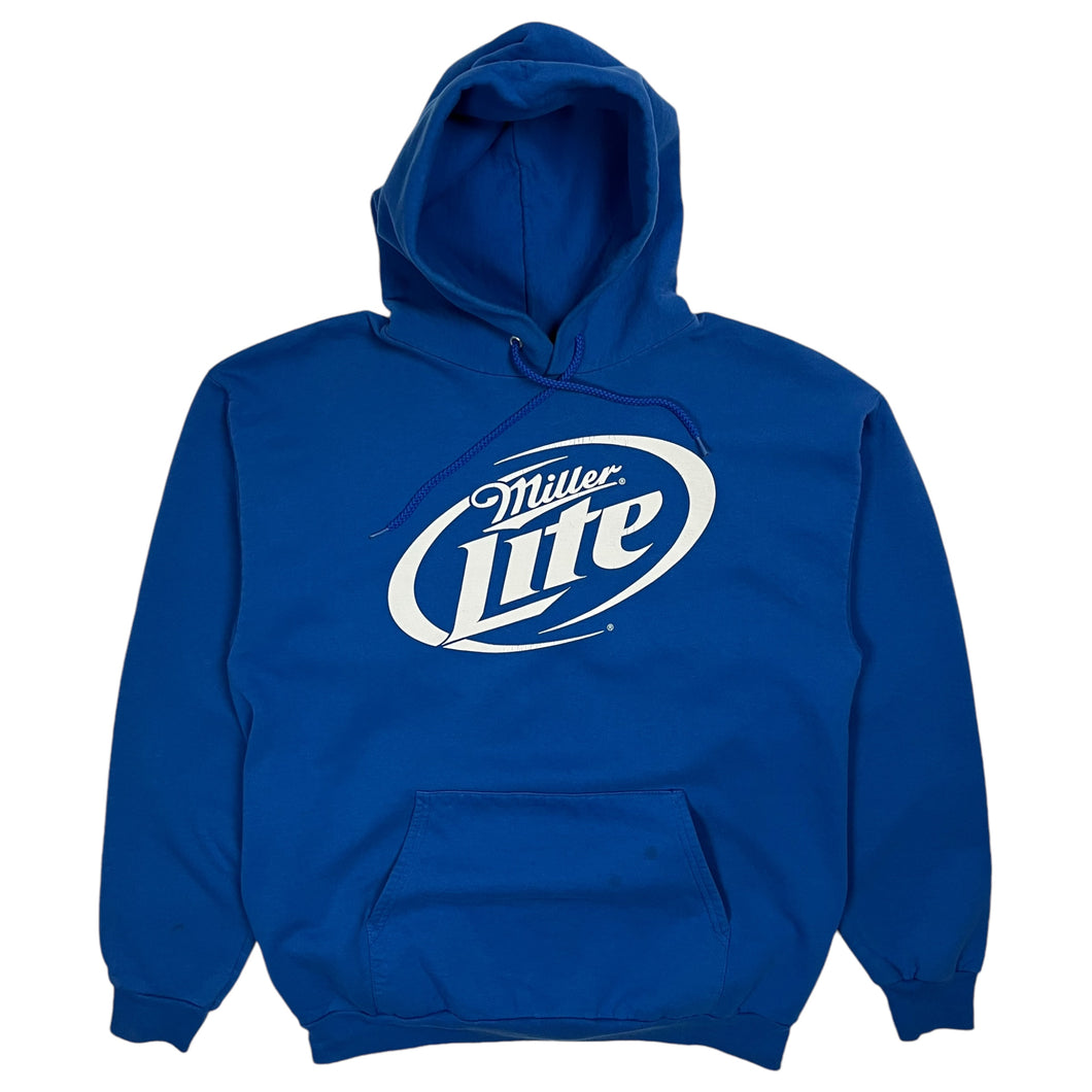 Miller Lite Beer Pullover Hoodie - Size L/XL