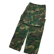 Load image into Gallery viewer, US Army Woodland Camo Ripstop Trousers - Size S
