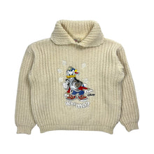 Load image into Gallery viewer, Segreta By Emmanuel Schvili Donald Duck Knit Sweater - Size S
