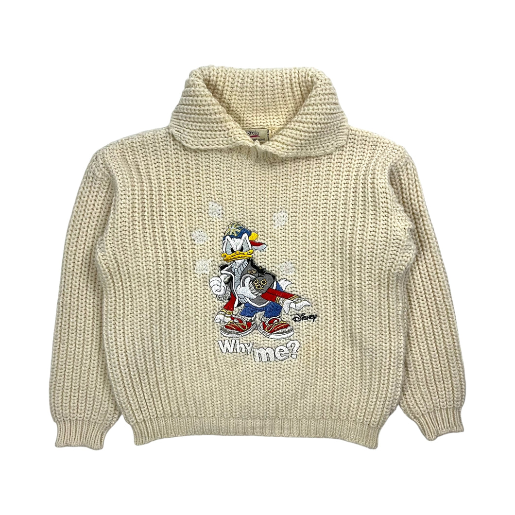 Segreta By Emmanuel Schvili Donald Duck Knit Sweater - Size S