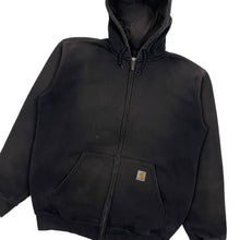 Load image into Gallery viewer, Sunbaked Carhartt Heavyweight Zip Up Hoodie - Size L/XL
