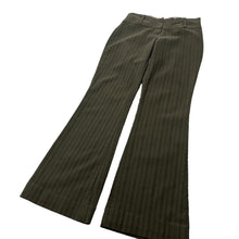 Load image into Gallery viewer, Women&#39;s Tonal Pinstripe Flared Pants - Size M
