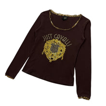 Load image into Gallery viewer, Women&#39;s Just Cavalli By Roberto Cavalli Long Sleeve Top - Size M
