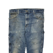 Load image into Gallery viewer, Distressed Dickies Carpenter Denim Jeans - Size 34&quot;
