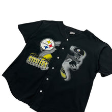 Load image into Gallery viewer, 1996 Pittsburgh Steelers NFL Baseball Jersey - Size L

