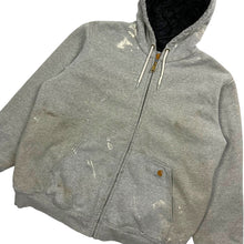 Load image into Gallery viewer, Carhartt Heavyweight Quilted Lined Hooded Painters Jacket - Size XL
