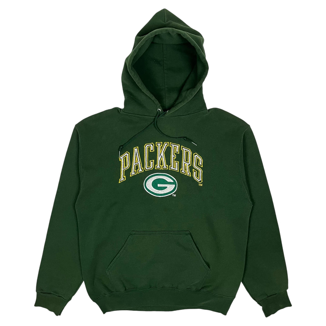 Green Bay Packers Logo 7 Pullover Hoodie - Size M/L