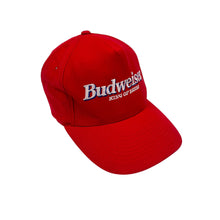 Load image into Gallery viewer, Budweiser King Of Beers Leather Strap Hat - Adjustable
