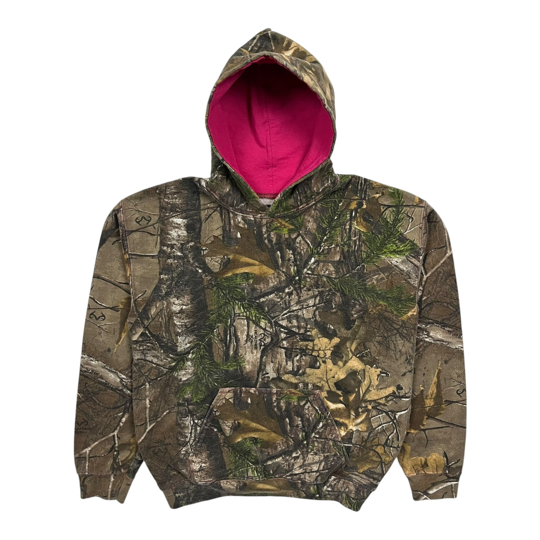 Women's Realtree Camo Contrast Stitched Hoodie - Size S