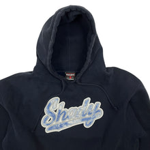 Load image into Gallery viewer, Shady LTD Denim Script Logo Hoodie - Size XL
