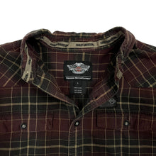 Load image into Gallery viewer, Harley-Davidson Flannel Button Up Shirt - Size L
