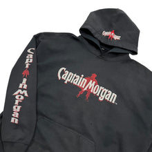 Load image into Gallery viewer, Sun Baked Captain Morgan Hoodie - Size L/XL
