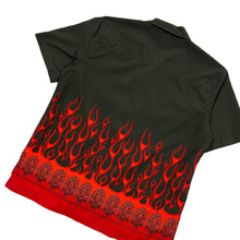 Load image into Gallery viewer, Groggy Maori Flame Button Up - Size L/XL
