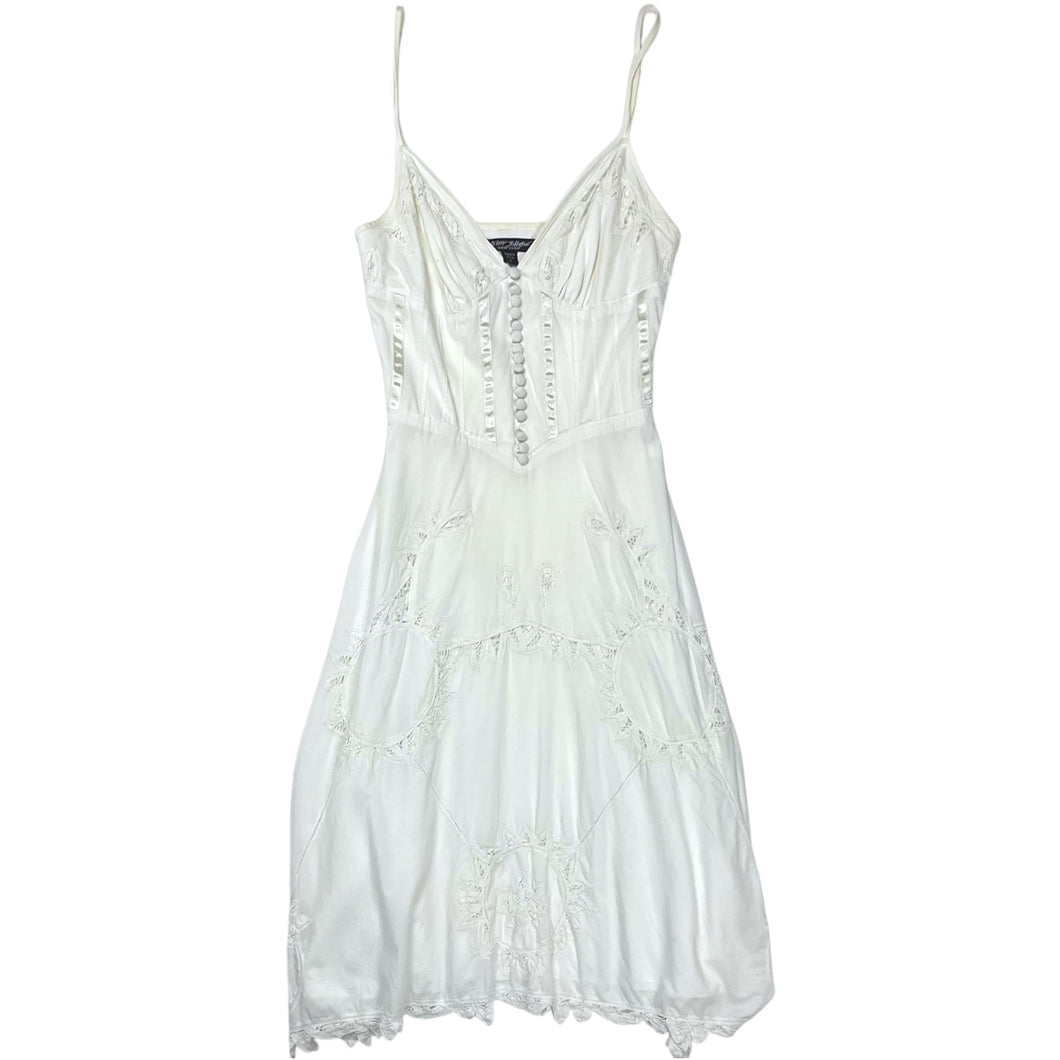 Women's Betsey Johnson New York Lace Buttoned Dress - Size XS/S