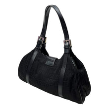 Load image into Gallery viewer, Fendi Zucca Tonal Hobo Baguette Canvas Shoulder Bag - O/S
