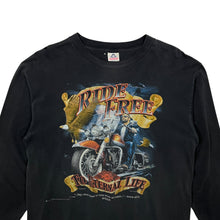 Load image into Gallery viewer, 2000 Ride Free To Eternal Life Christian Biker Long Sleeve - Size L/XL

