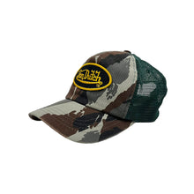 Load image into Gallery viewer, Von Dutch Camo Mesh Trucker Hat - Adjustable
