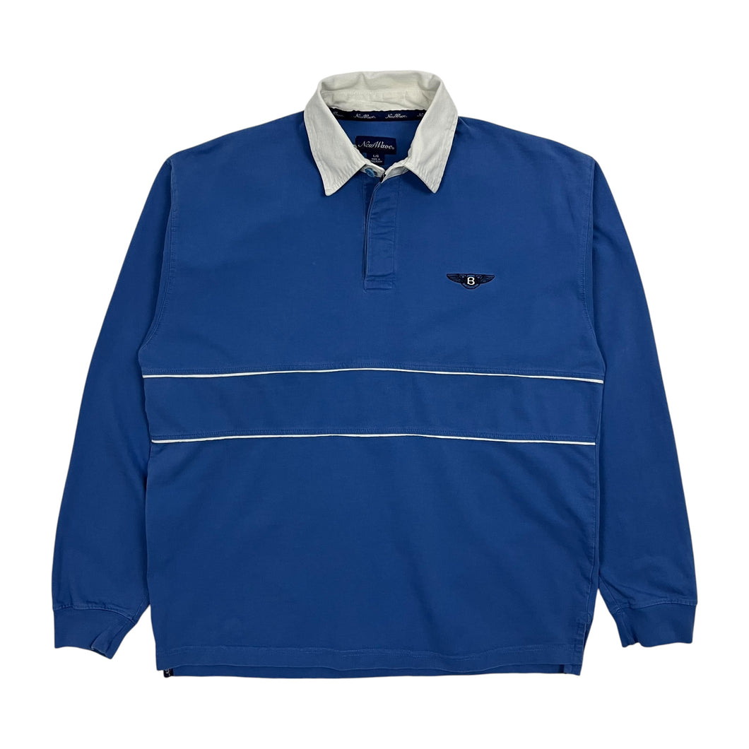 Bentley Striped Rugby Shirt - Size L