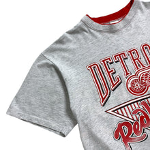 Load image into Gallery viewer, 1990 Detroit Red Wings NHL Faux Layered Two Tone Tee - Size L
