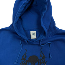 Load image into Gallery viewer, Flaming Skull Pullover Hoodie - Size XL
