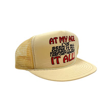 Load image into Gallery viewer, 1994 Deadstock At My Age Mesh Trucker Hat - Adjustable
