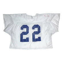 Load image into Gallery viewer, Cropped USA Made #22 Sand-Knit Mesh Football Jersey - Size OSFA
