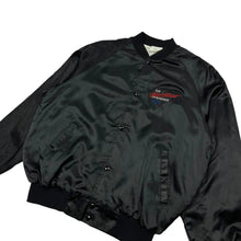 Load image into Gallery viewer, Chevrolet Motors Heartbeat Of America Satin Baseball Jacket - Size L
