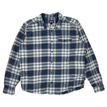 Load image into Gallery viewer, Patagonia Plaid Button Up Shirt - Size L

