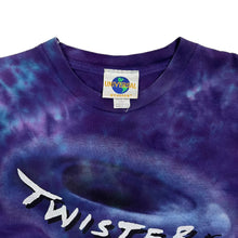 Load image into Gallery viewer, 1996 Twister Ride It Out Universal Studios Tie Dye Tee - Size L/XL
