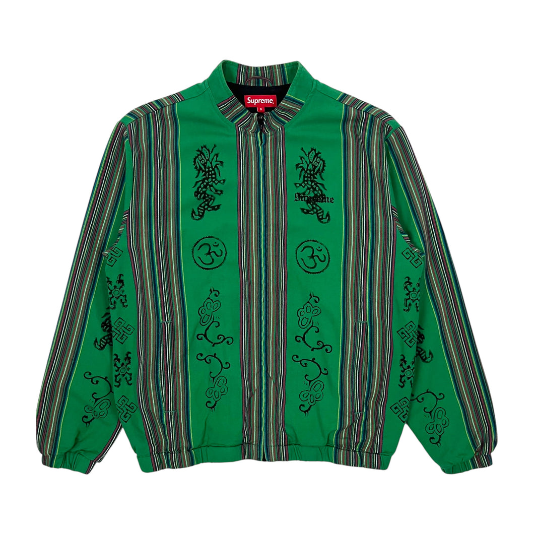 Supreme Woven Striped Batik Jacket - Size M